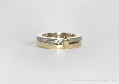 Horizontal Ring / silver