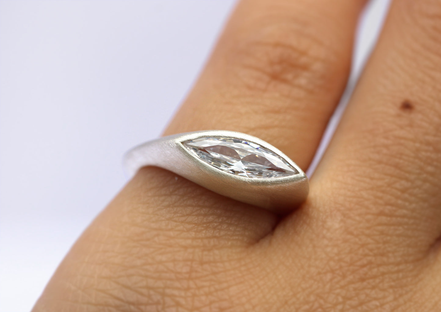 Rice Ring Slim / silver