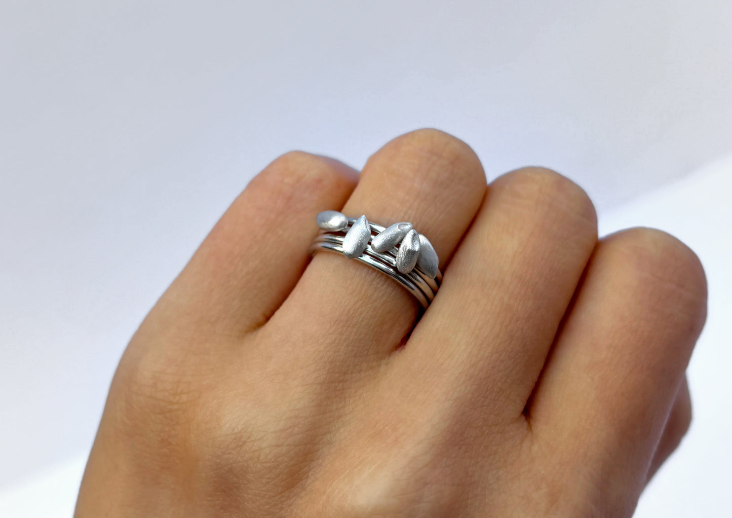 Baby Pointy Ring / silver